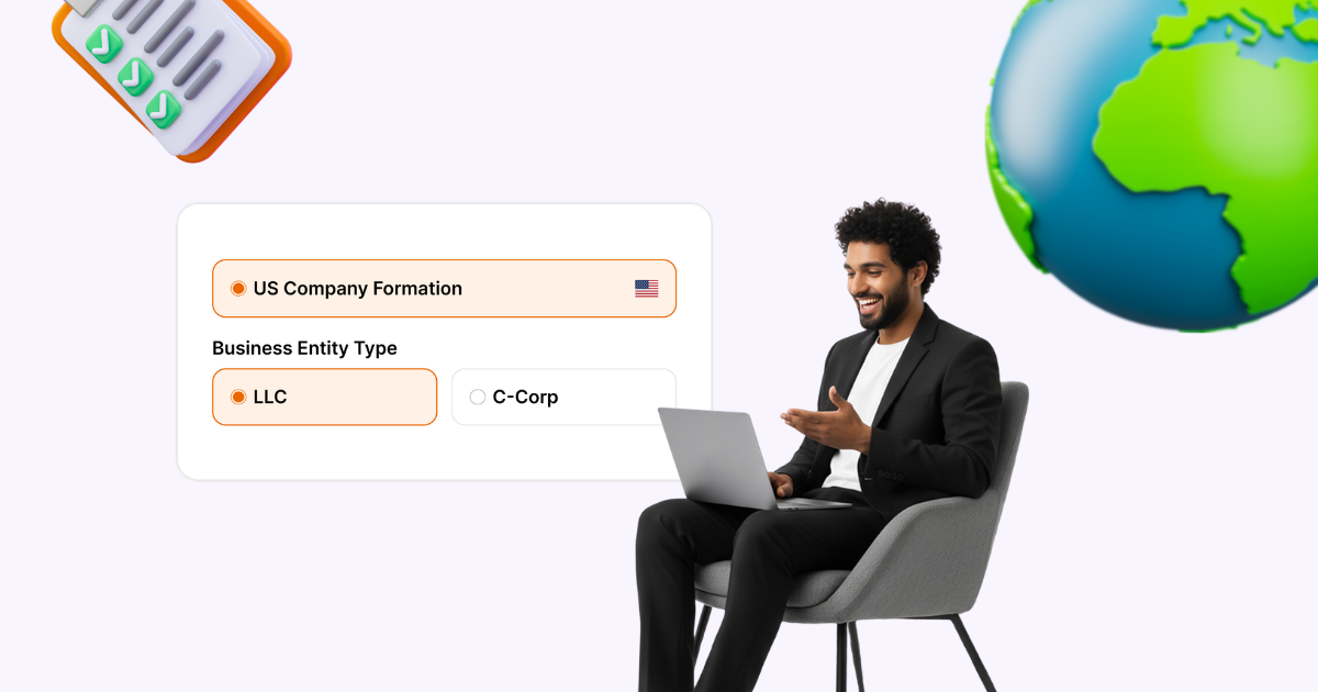 Non-resident founder forming a US LLC remotely in 2026 — state selection, EIN, and bank account steps
